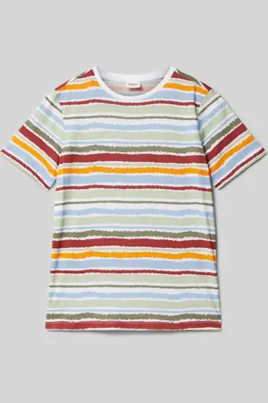 QS by s.Oliver Regular Fit T-Shirt aus reiner Baumwolle in , Größe 134
