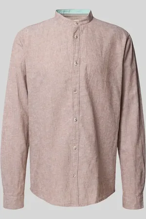 TOM TAILOR Regular Fit Freizeithemd aus Leinen-Baumwoll-Mix in , Größe L