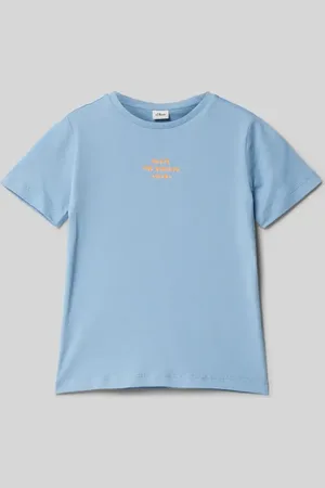QS by s.Oliver Regular Fit T-Shirt aus reiner Baumwolle in , Größe 116