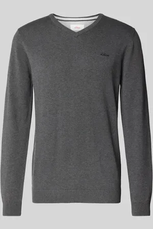 QS by s.Oliver Strickpullover mit V-Ausschnitt in , Größe M