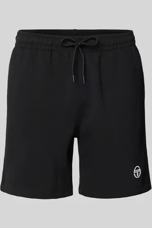 Sergio Tacchini Regular Fit Sweatshorts mit Logo-Stitching Modell 