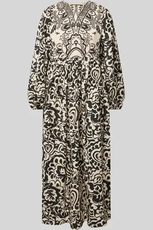 Max Mara Midikleid mit Ballonärmeln Modell 