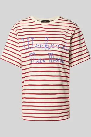 Max Mara T-Shirt mit Label-Stitching Modell 
