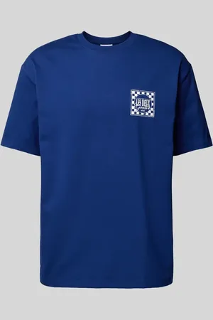 Les Deux T-Shirt mit Label-Print Modell 