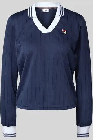 Fila Longsleeve mit Logo-Badge Modell 