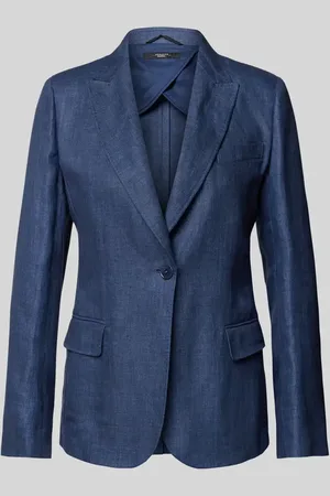 Max Mara Leinenblazer mit Reverskragen Modell 