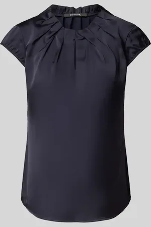 Comma, Blusenshirt mit gelegten Falten in , Größe 42
