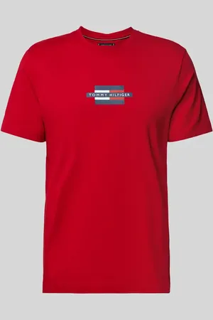 Tommy Hilfiger Regular Fit T-Shirt aus reiner Baumwolle in , Größe L