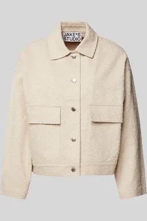 Jake*s Blazer mit Strukturmuster und Pattentaschen in , Größe 34