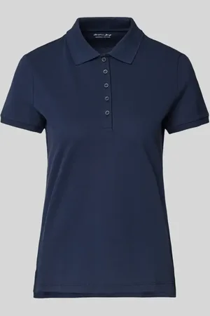 Christian Berg Poloshirt mit kurzer Knopfleiste in , Größe L