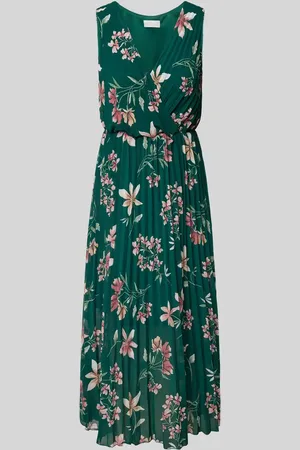 Apricot Midikleid in Wickel-Optik in , Größe L