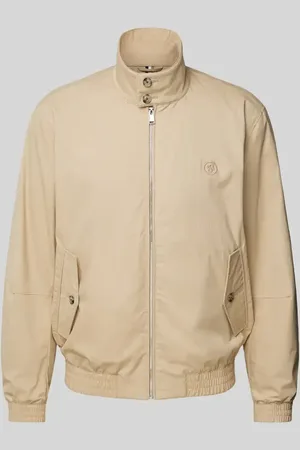 HUGO BOSS Jacke mit Stehkragen in , Größe 50