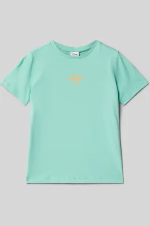 QS by s.Oliver Regular Fit T-Shirt aus reiner Baumwolle in , Größe 104