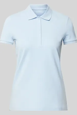 Christian Berg Poloshirt mit kurzer Knopfleiste in , Größe L