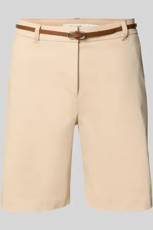B YOUNG Regular Fit Bermudas mit Gürtel Modell 