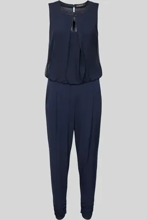 Vera Mont Jumpsuit mit Rundhalsausschnitt in , Größe 34