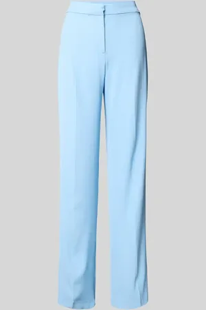 Review High Waist Stoffhose mit Bügelfalten in , Größe L