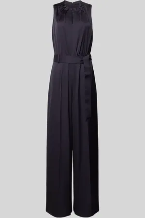 Comma, Jumpsuit mit Bindegürtel in , Größe 40