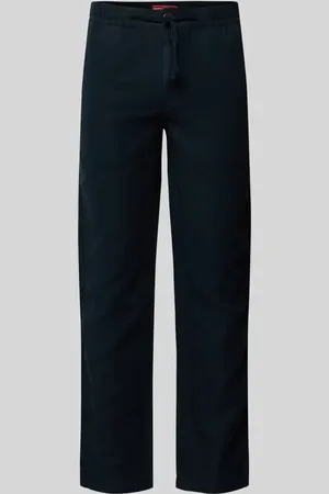 Superdry Straight Leg Leinenhose mit Tunnelzug Modell 