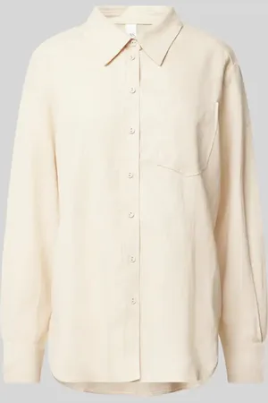 Y.A.S Relaxed Fit Leinenbluse Modell 