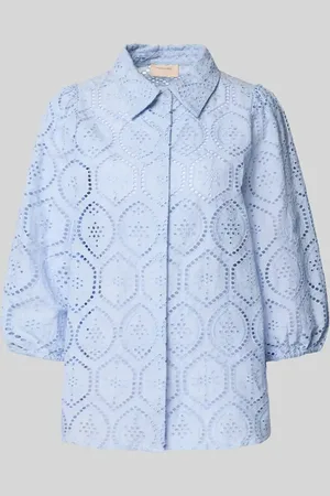Freequent Regular Fit Bluse mit Lochstickerei Modell 