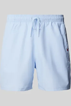 Tommy Hilfiger Regular Fit Badeshorts mit Label Stitching in , Größe L