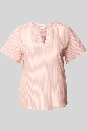 VILA Regular Fit Blusenshirt mit Tunikakragen Modell 