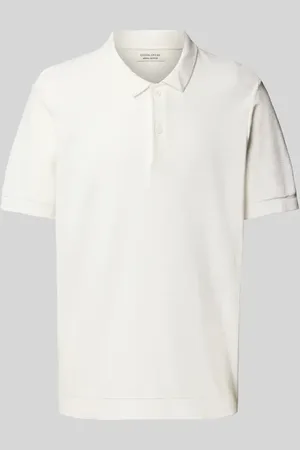 Casual Friday Relaxed Fit Poloshirt mit Strukturmuster Modell 