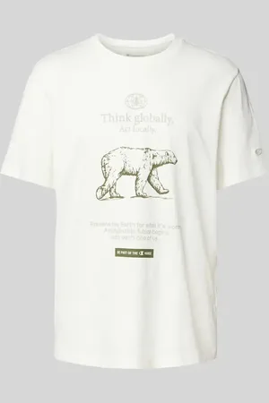 Champion T-Shirt mit Label-Details in , Größe L
