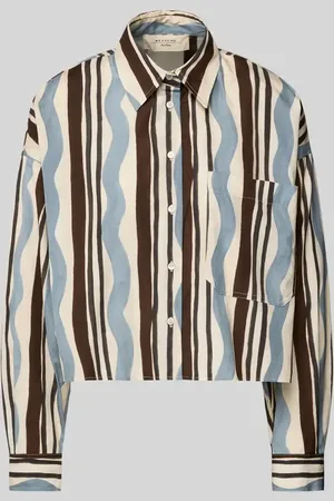 Max Mara Regular Fit Bluse mit Hemdblusenkragen Modell 