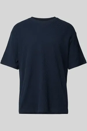 QS by s.Oliver Relaxed Fit T-Shirt aus strukturiertem Jersey in , Größe L