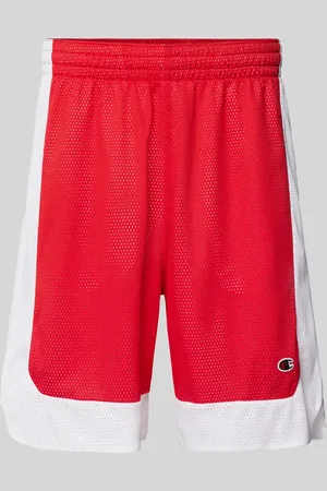 Champion Loose Fit Shorts mit Logo-Badge in , Größe L