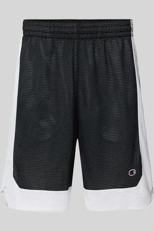 Champion Loose Fit Shorts mit Logo-Badge in , Größe L