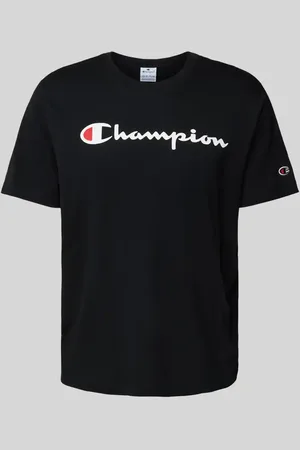 Champion T-Shirt mit Label-Print in , Größe L