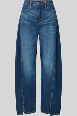 HUGO BOSS Wide Leg Jeans mit Eingrifftaschen Modell 