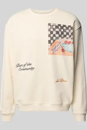 Les Deux Sweatshirt mit Motiv-Print Modell 