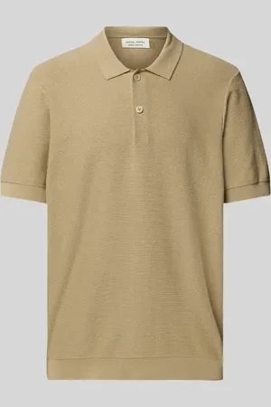 Casual Friday Relaxed Fit Poloshirt mit Strukturmuster Modell 