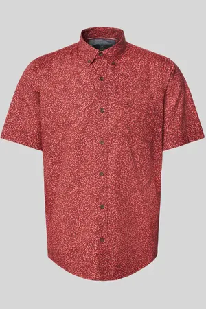 Lerros Regular Fit Freizeithemd mit Label-Stitching in , Größe L