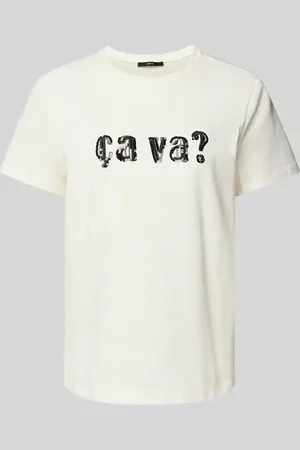 Zero T-Shirt mit Paillettenbesatz in , Größe 36
