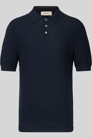 Gran Sasso Regular Fit Poloshirt mit Strukturmuster in , Größe 48