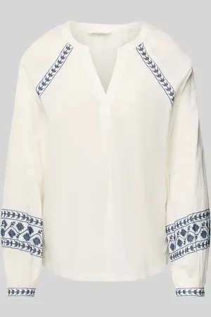 B YOUNG Regular Fit Tunika mit Spitzenbesatz Modell 