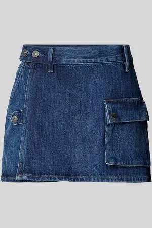 G-Star Jeansskort mit Cargotasche in , Größe 24