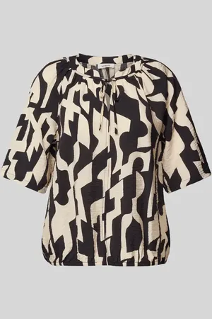 QS by s.Oliver Relaxed Fit Blusenshirt aus Viskose-Mix in , Größe 34