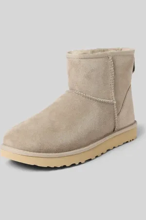 UGG Lederstiefel mit Label-Badge Modell 