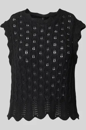 ONLY Regular Fit Stricktop aus Baumwoll-Mix Modell 