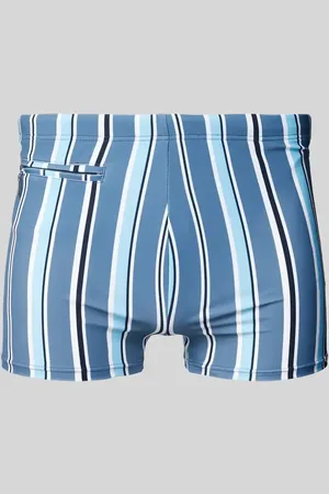 Schiesser Slim Fit Badehose mit Reißverschlusstasche Modell 
