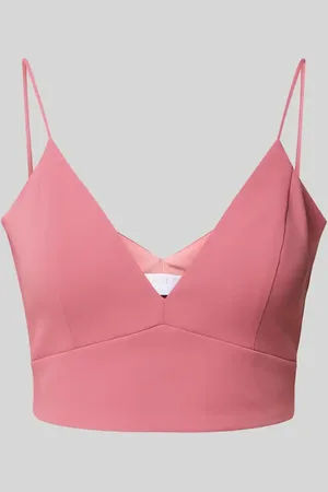 Jake*s Crop Top mit V-Ausschnitt in , Größe 34