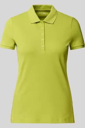 Christian Berg Poloshirt mit kurzer Knopfleiste in , Größe L