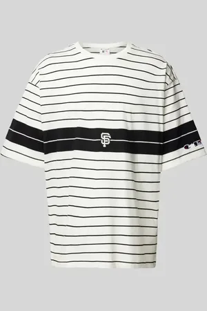 Champion Oversized T-Shirt mit Label-Stitching in , Größe L