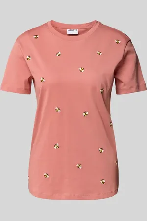 Jake*s T-Shirt mit Motiv-Stitching in , Größe L